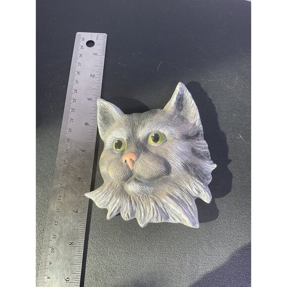 Green Eye Cat Face Wall Table Decoration - Picture 4 of 4